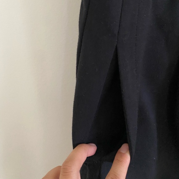 Madewell Abroad Dress black with stripe side panel - Picture 6 of 9